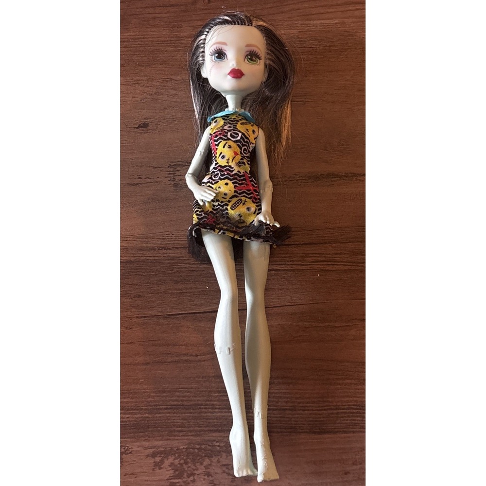Monster‎ High Frankie Stein Emoji Doll G2 With Dress GUC